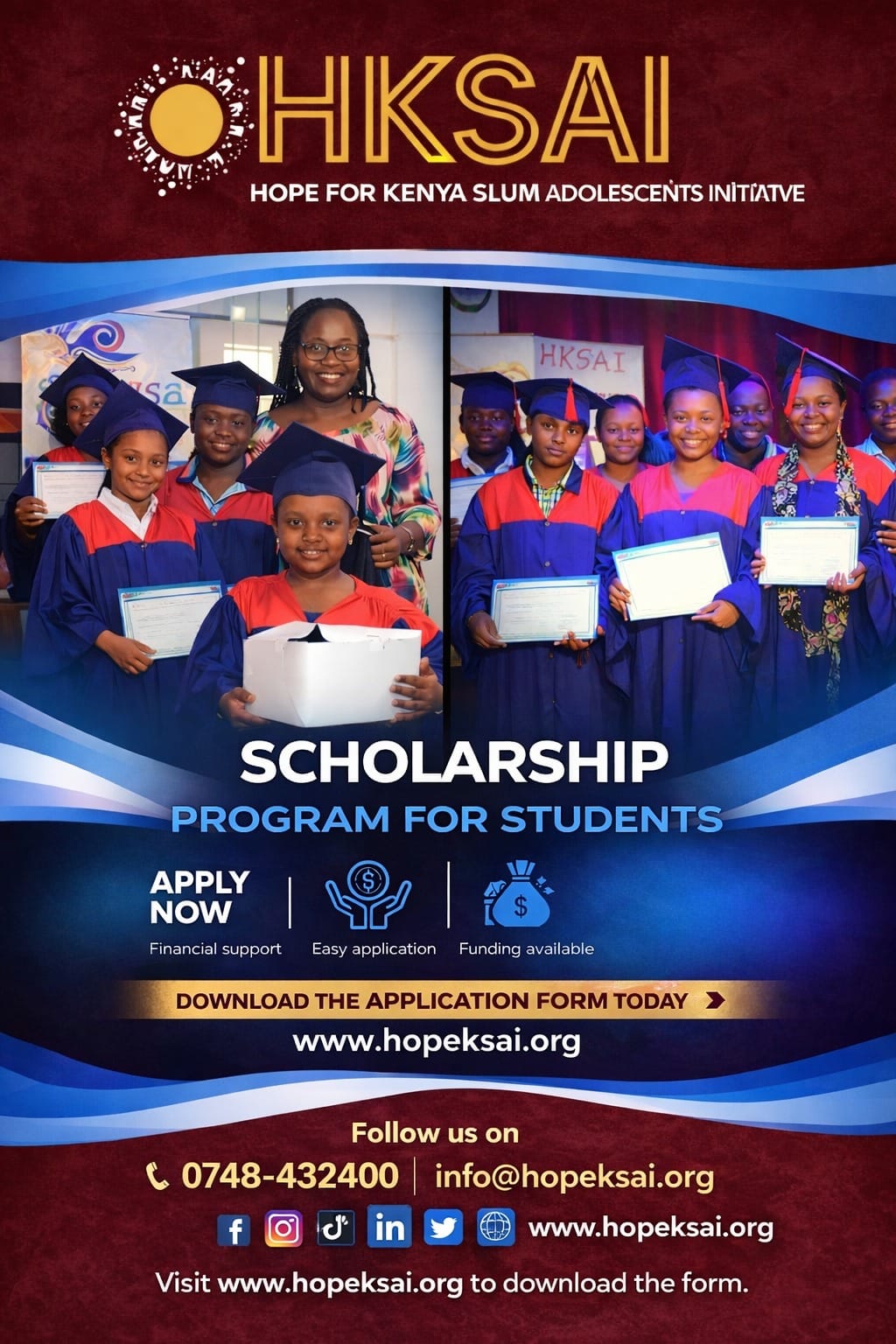 HKSAI Scholarship Program – Applications Now Open