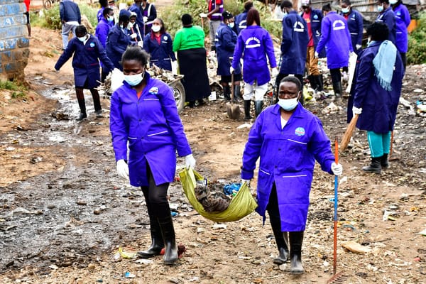 HKSAI with Andolo Community Rises for Environmental Clean-up