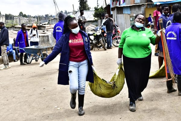 HKSAI with Andolo Community Rises for Environmental Clean-up